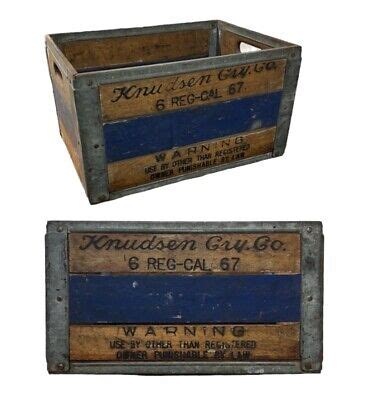 crystal creamery wooden box no metal|PRIMITIVE KNUDSEN DAIRY BROS NORTH HAVEN .